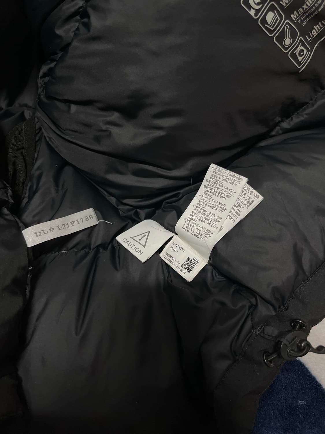 노스페이스 RDS 구스다운 패딩 105 상품이미지5