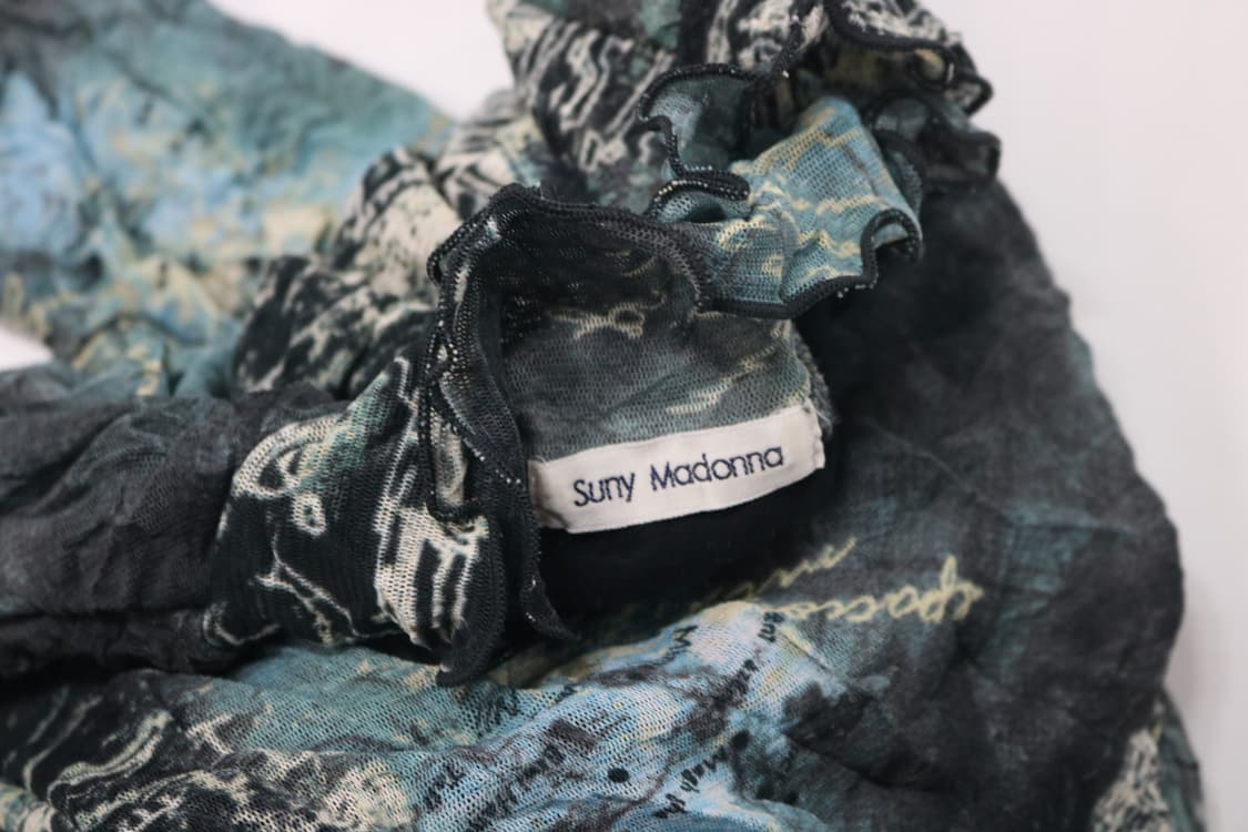 Suny Madonna 빈티지 아카이브 그래픽 시스루 터틀넥 (M) 상품이미지9
