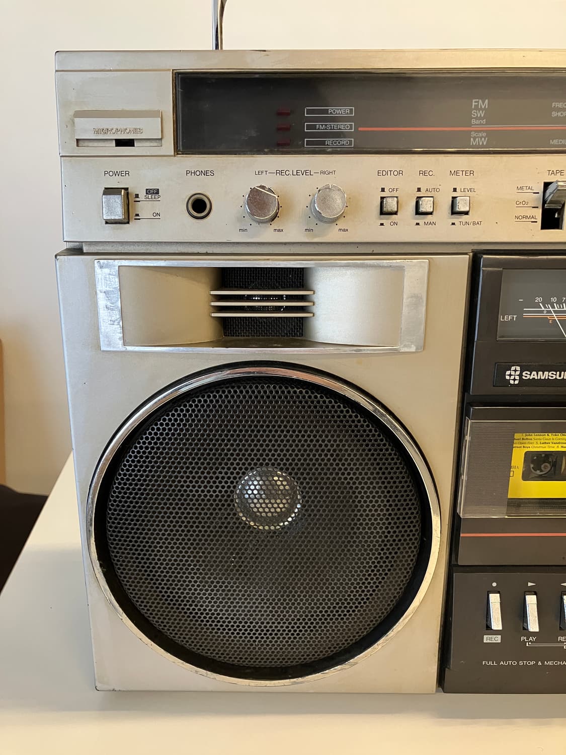 삼성 빈티지 카세트 붐박스 st 575 상품이미지6