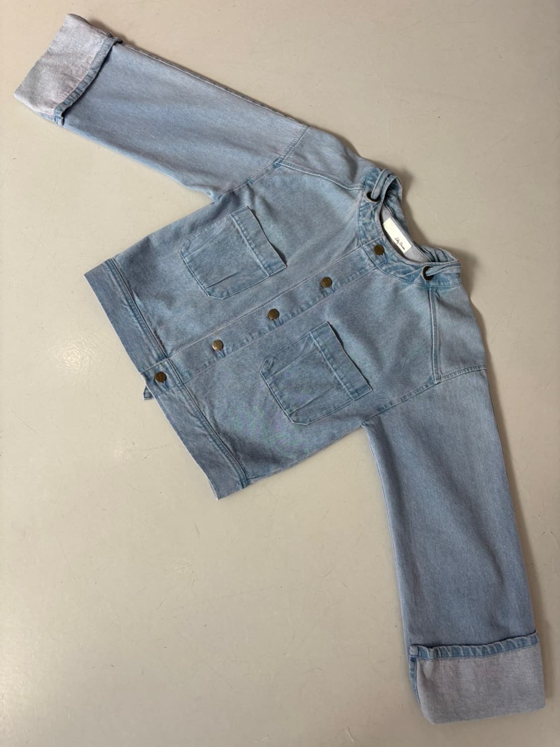 Lily Brown Denim Jacket 상품이미지3