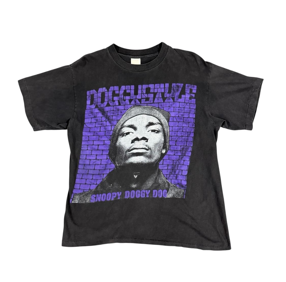 빈티지 90s Snoop Dogg 스눕독 빅페이스 랩티셔츠 상품이미지1