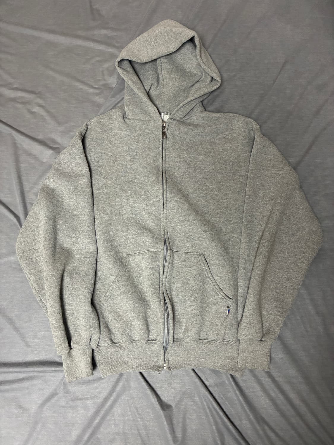 90s 러셀 그레이 후드집업 m 상품이미지1