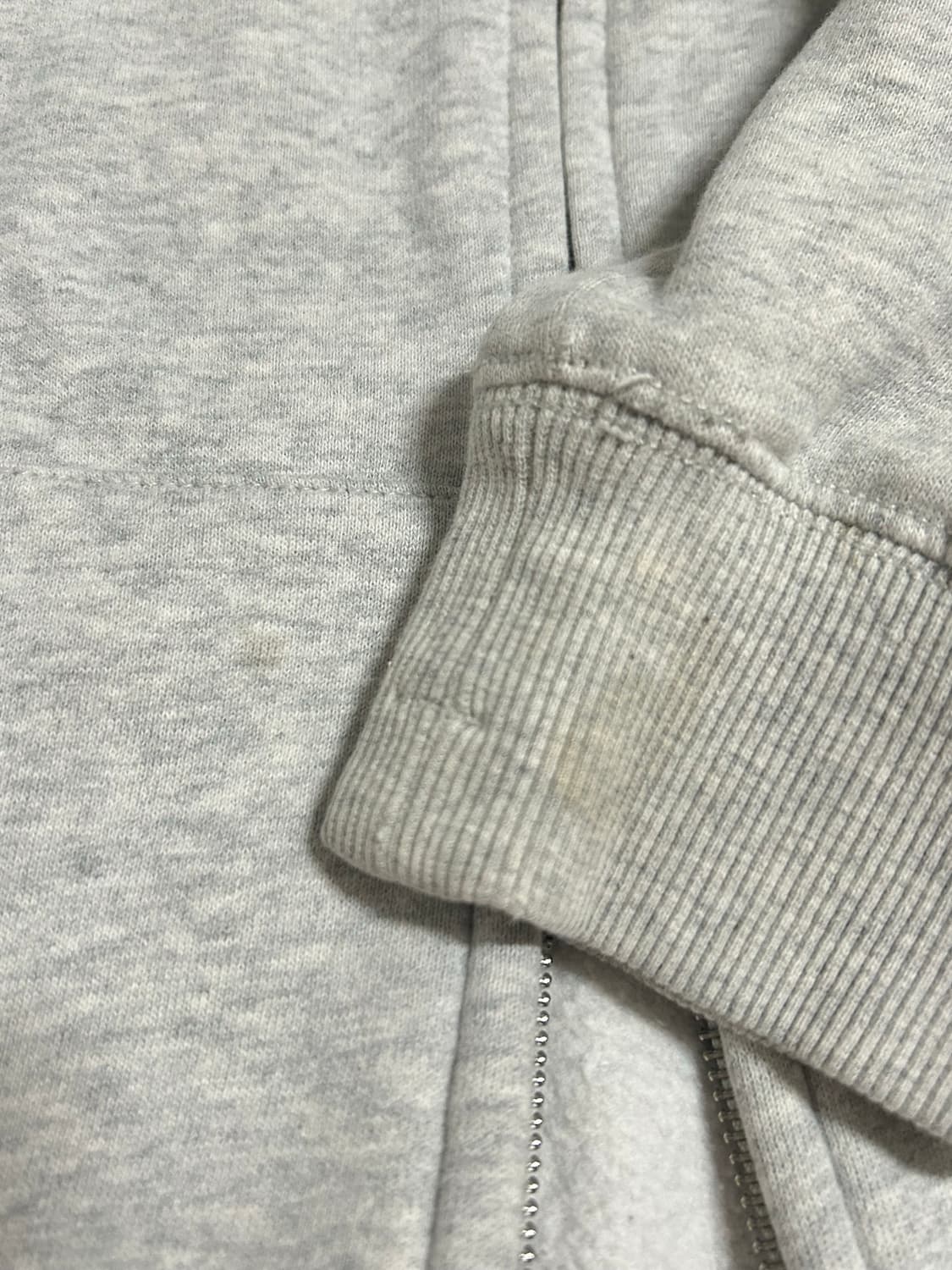 유일매물 후아유 대장 그레이 블루 투웨이 후드집업  상품이미지3