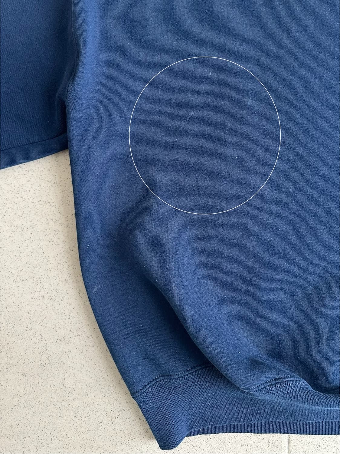 90s 빈티지 러셀 스웻셔츠 네이비 M USA 상품이미지8