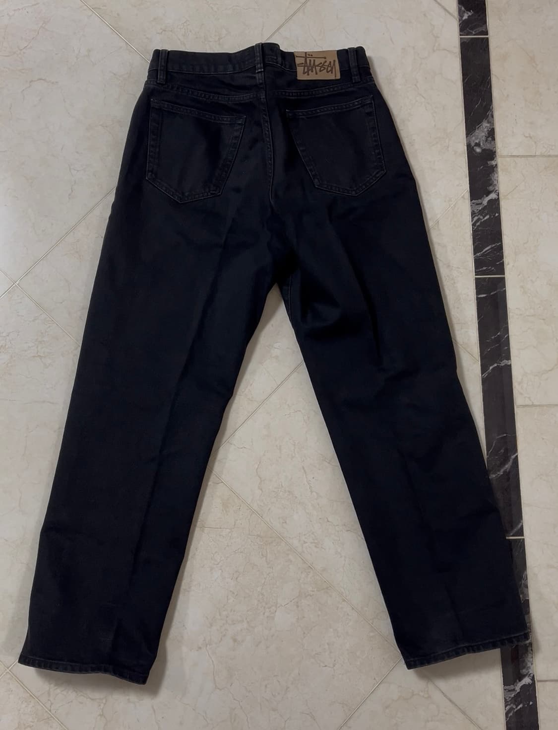 stussy 스투시 빅올 진 데님 블랙 상품이미지2