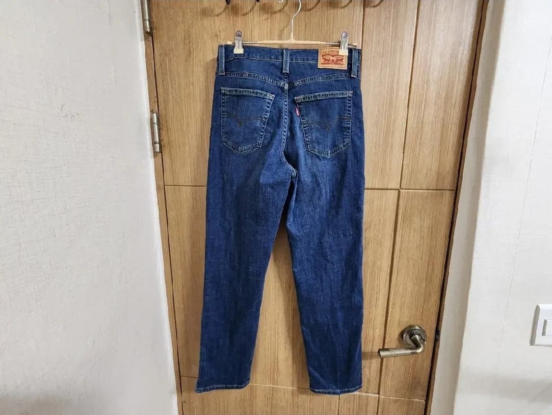 (28)여성 리바이스 724 하이라이즈 스트레이트 진 데님 팬츠 상품이미지4