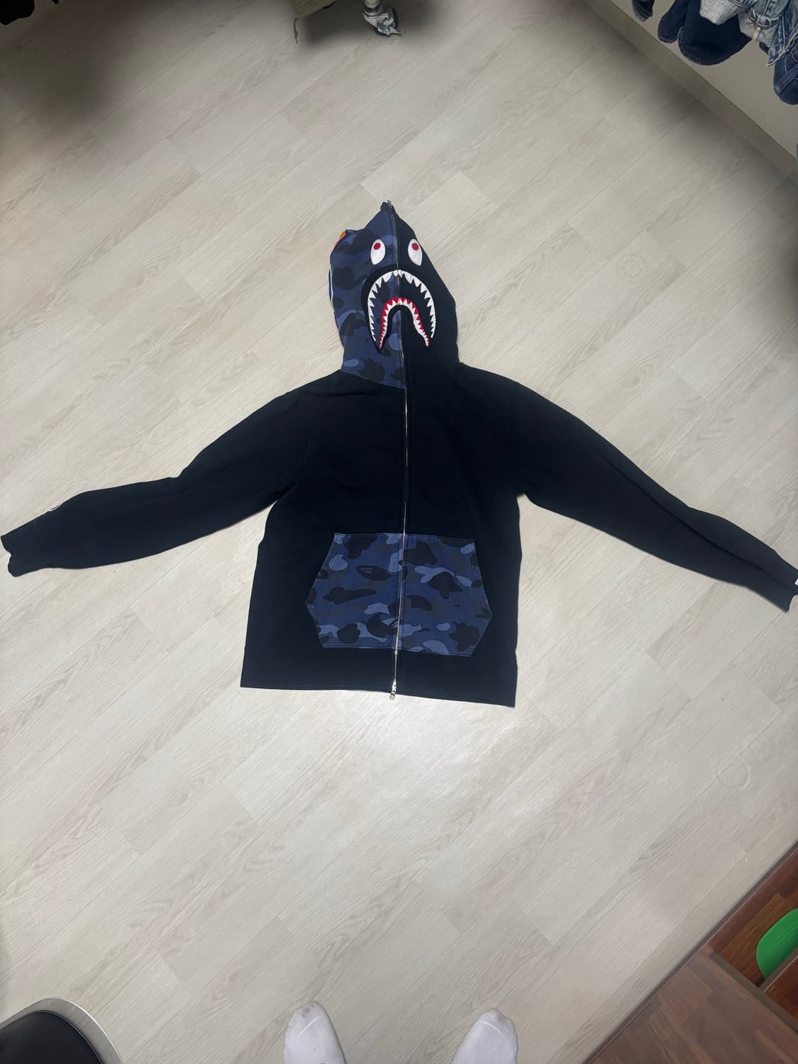 [xxl] 베이프 샤크 후디 상품이미지1