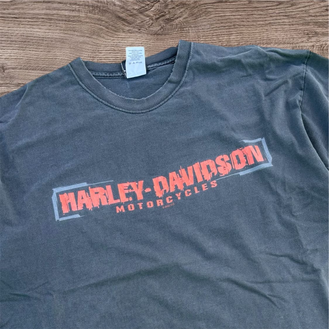 00's Harley Davidson Faded Print T-shirt 상품이미지2