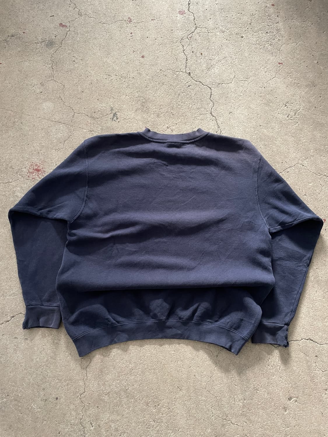 USA Made)90s Nike Swoosh Faded Navy 상품이미지9