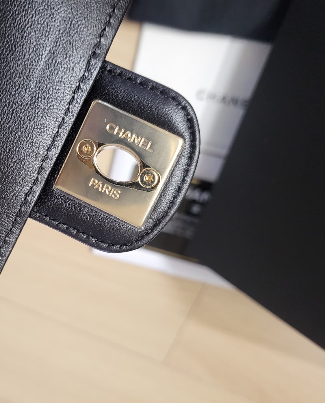 정품 샤넬 하트백 스몰 블랙 상품이미지7