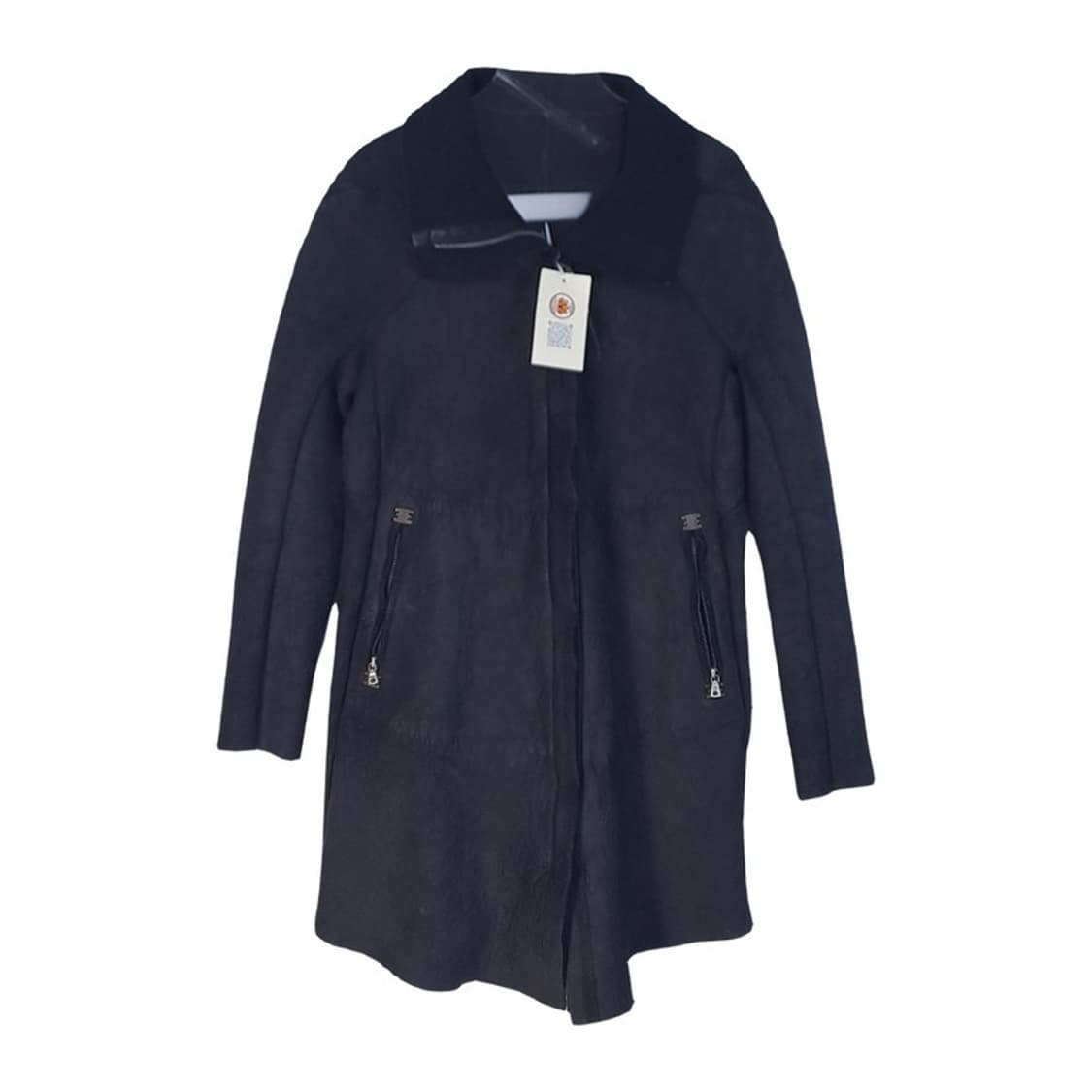 아이작 세럼 램스킨 롱자켓 상품이미지1