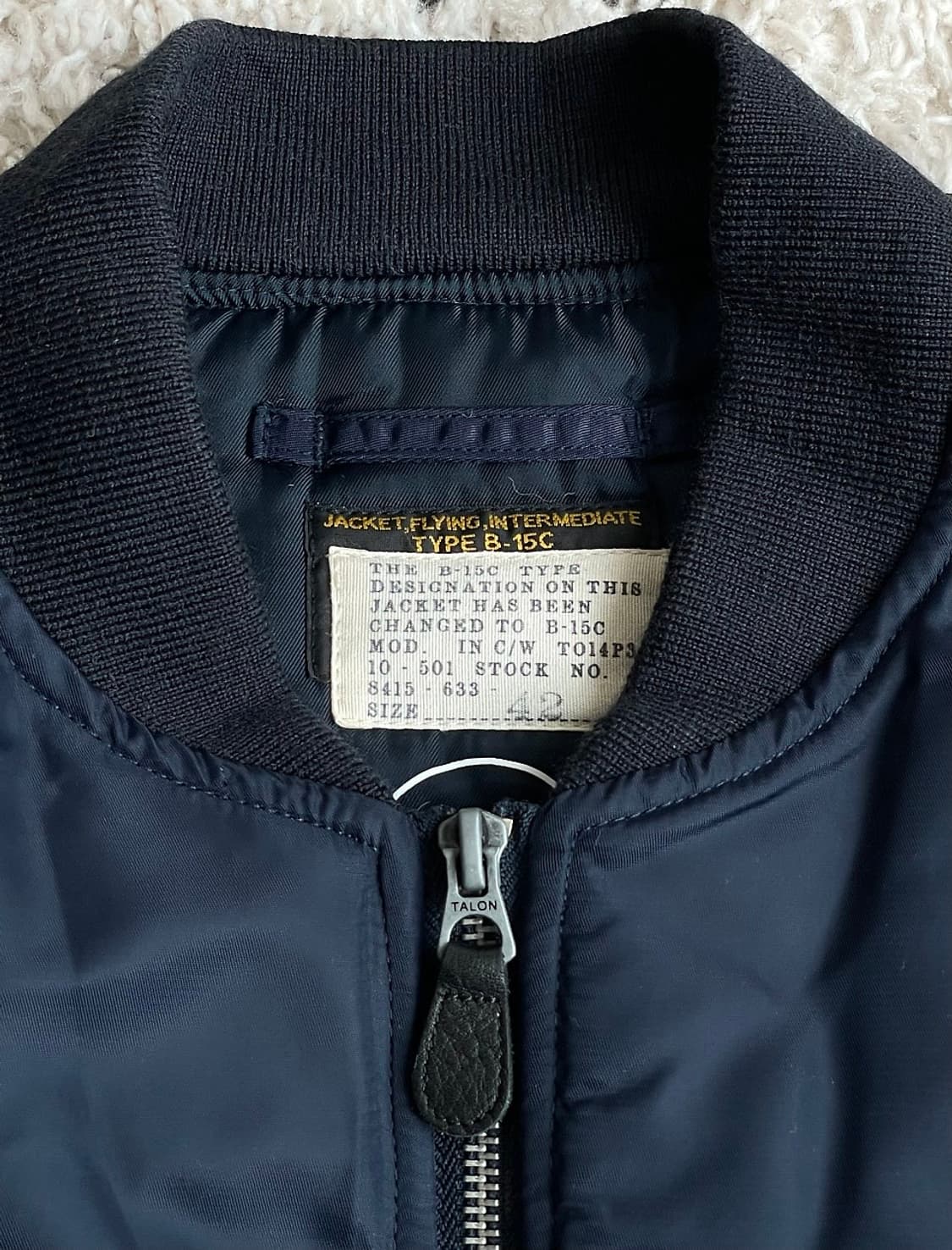 브론슨 ma1 b15c mod XL 상품이미지5