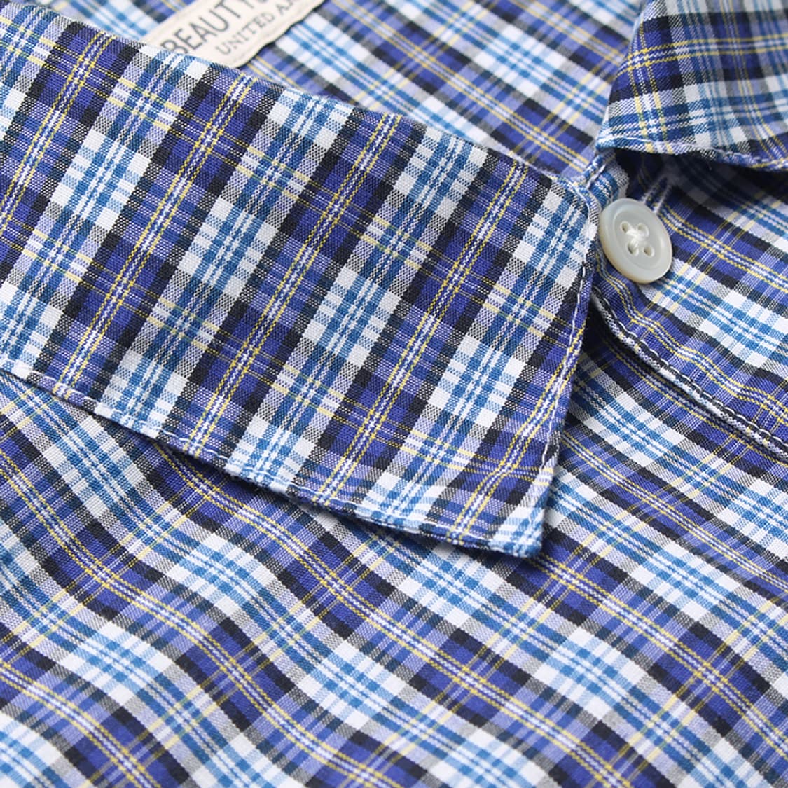 UNITED ARROWS "Check Half Shirts" 상품이미지5