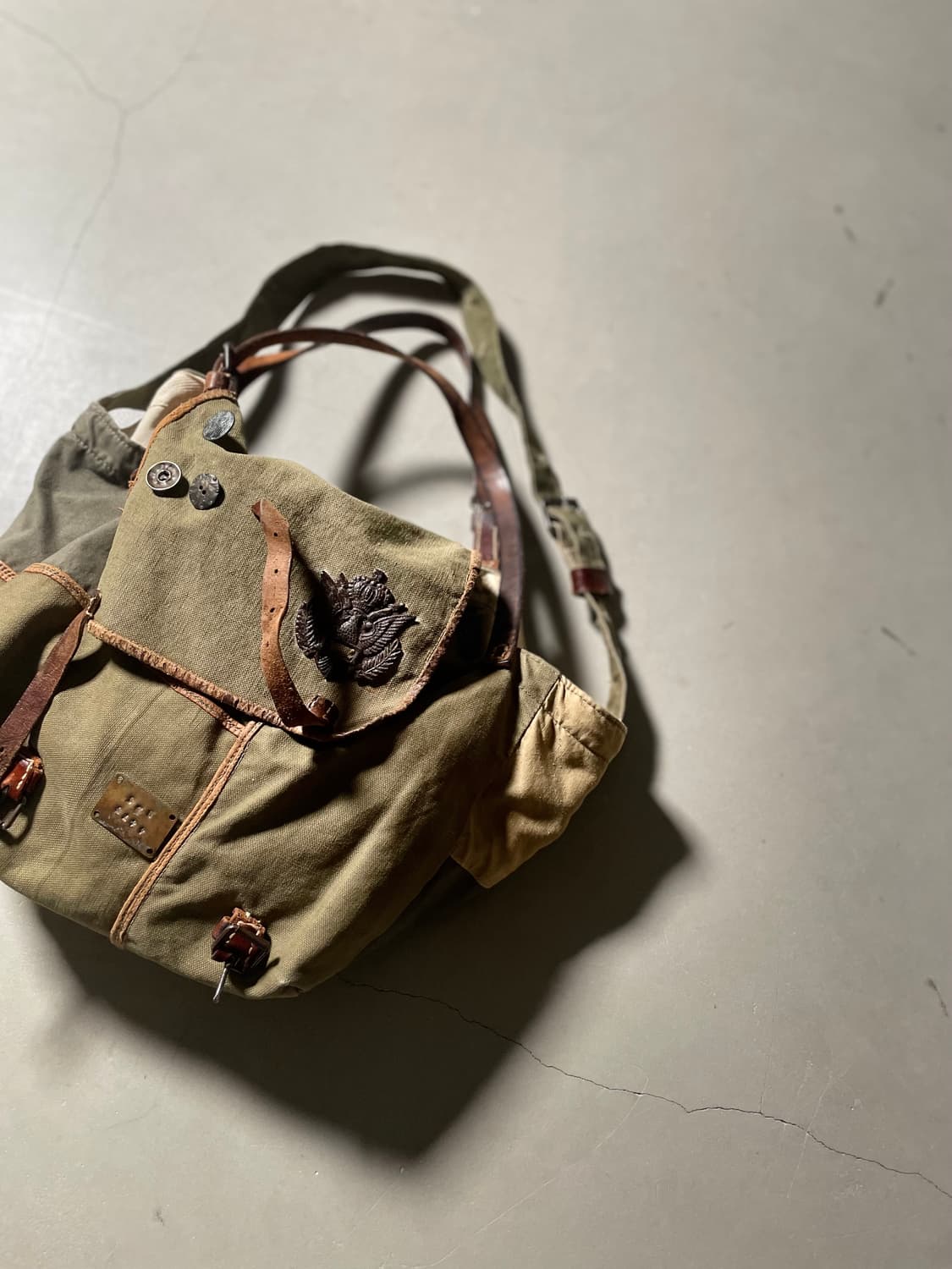 ARTE POVERA Remake Canvas × Leather Bag 상품이미지7
