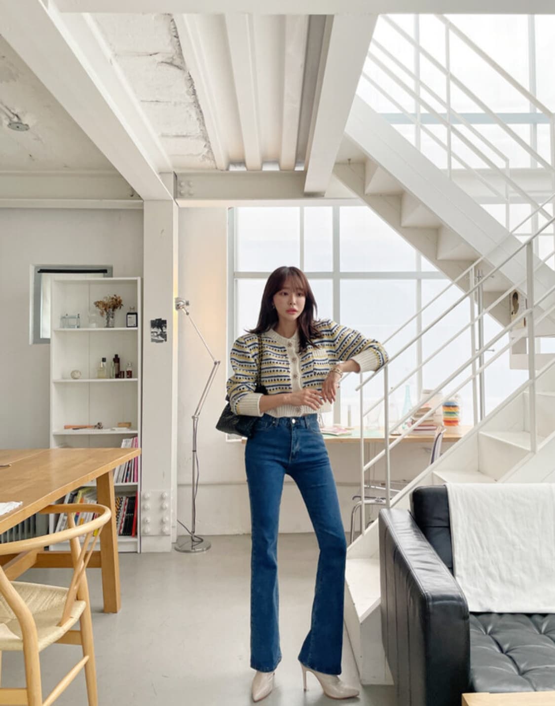 데님 부츠컷 청바지 상품이미지1