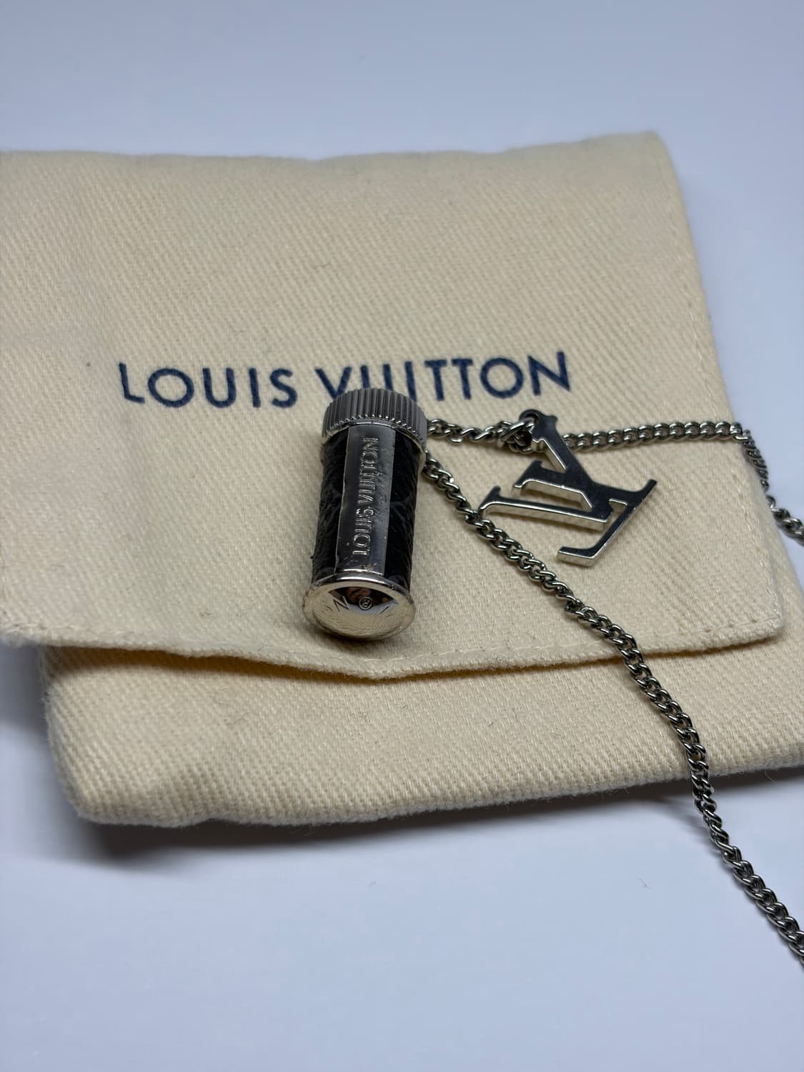 (정품) (새상품급) 루이비통 모노그램 이클립스 목걸이 상품이미지6
