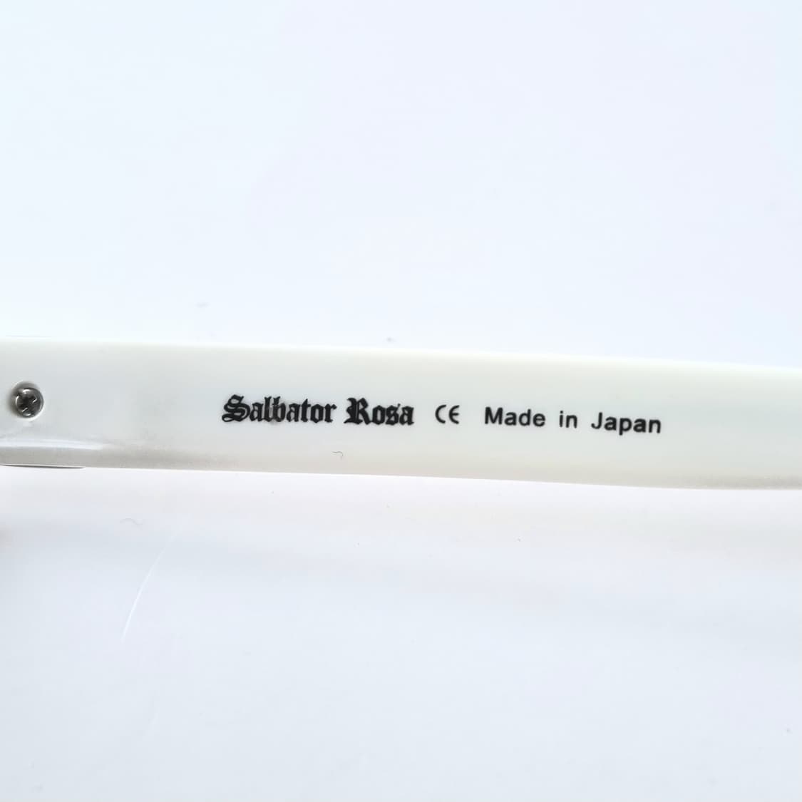 데드스탁 Salvator Rosa 블랙 &화이트 뿔테 안경 723 상품이미지8