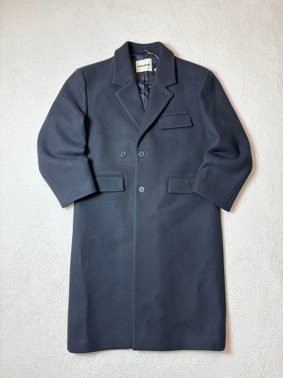 인사일런스 울 블렌드 롱 코트 PN6553 상품이미지1