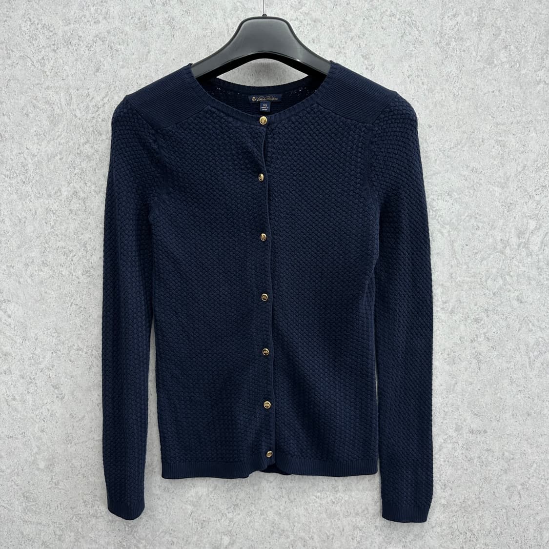 85 브룩스브라더스 여자 금장 니트 가디건 상품이미지1