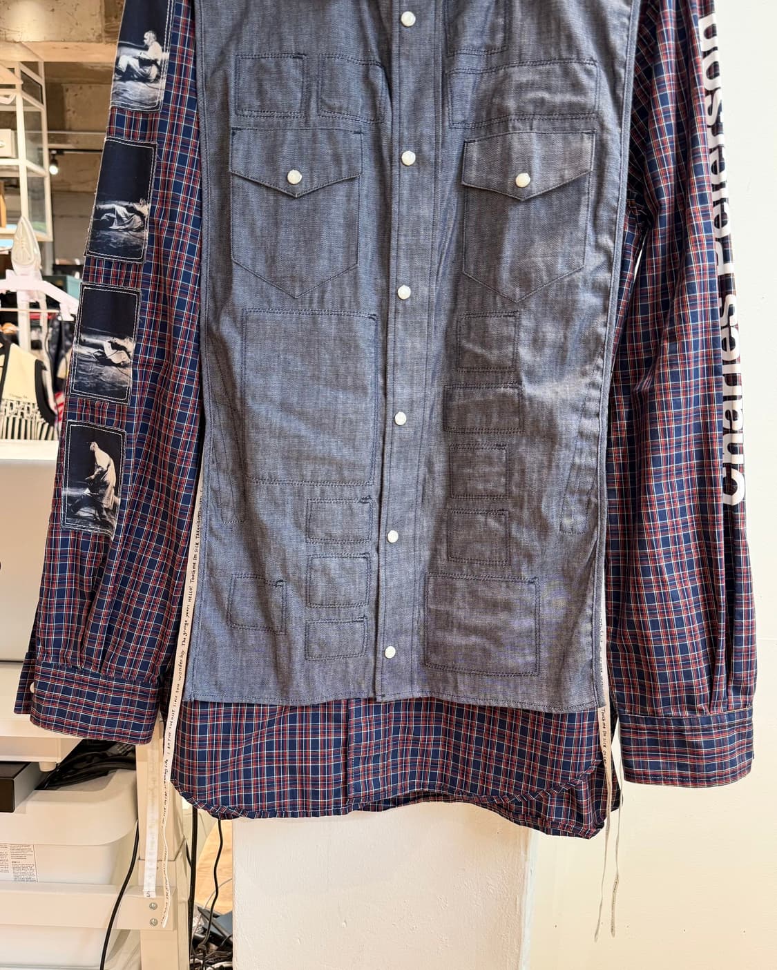 타카히로미야시타 더 솔로이스트 19SS 커트코베인 180도 리버시블 셔츠 상품이미지4