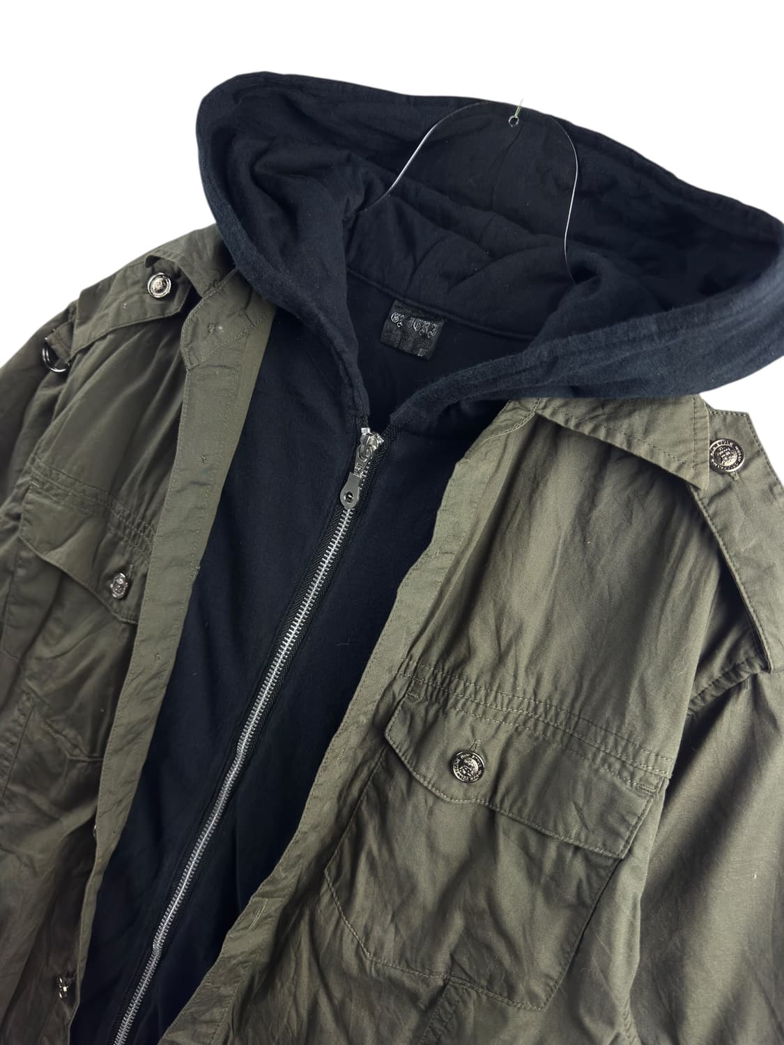 JPN Y2K 그런지 레이어드 집업1451 상품이미지3