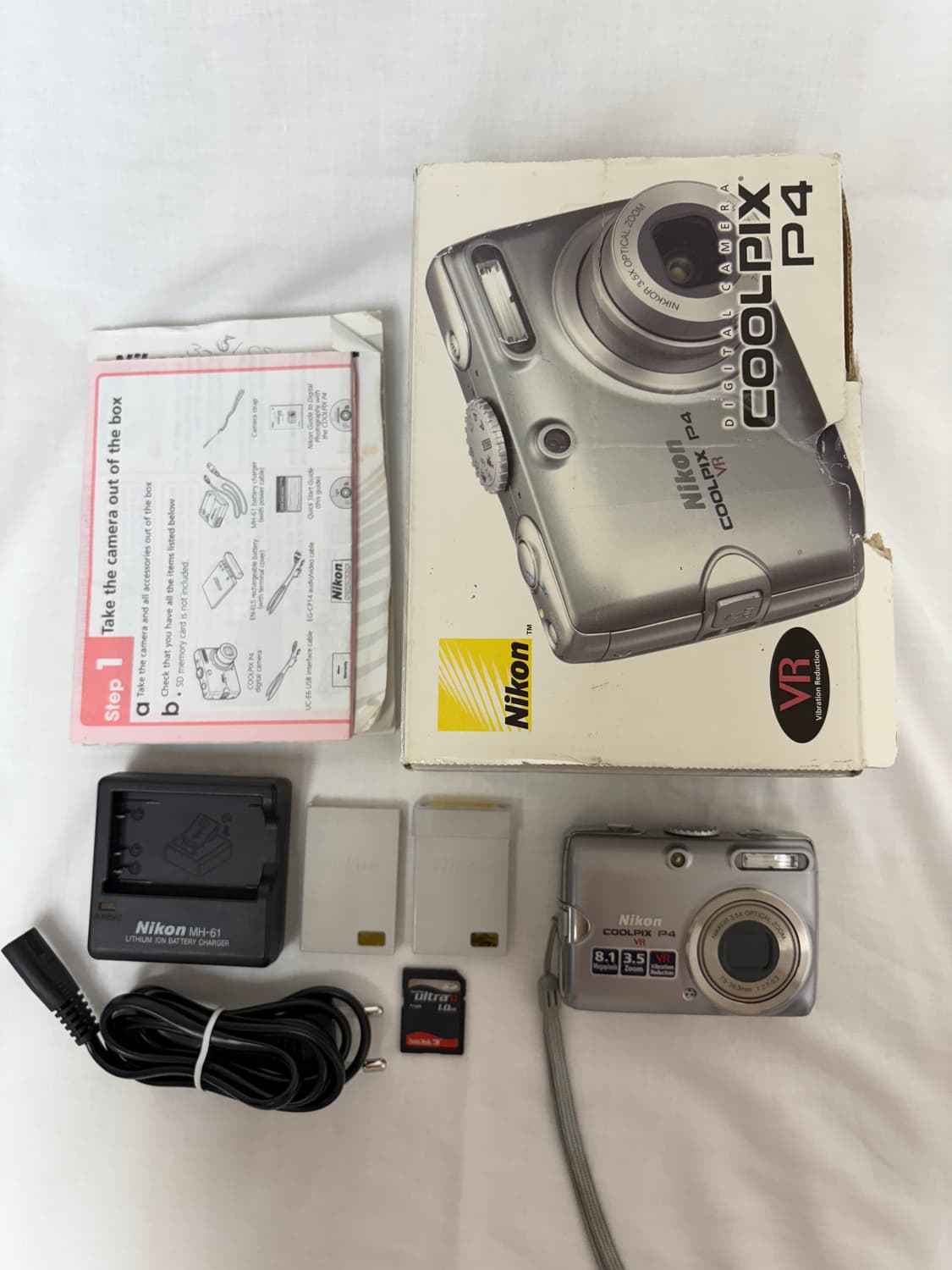 Nikon Coolpix P4(니콘 쿨픽스 P4) 상품이미지1