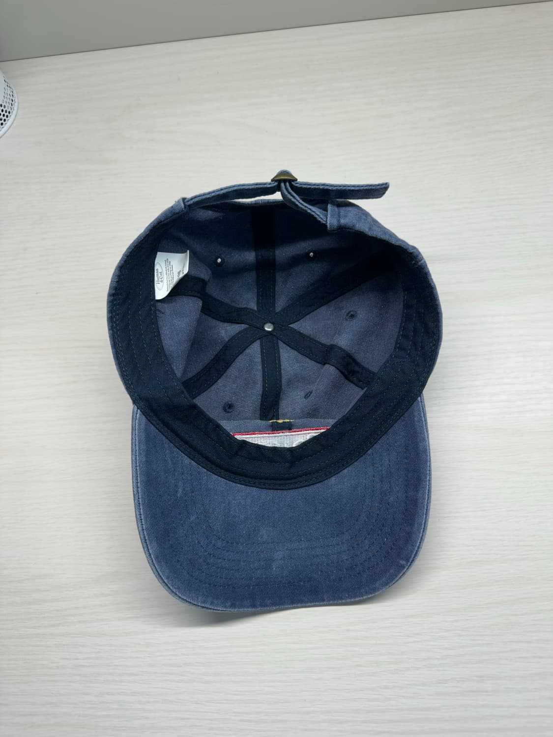휴먼인캣 딥워싱 블루 캡 상품이미지2