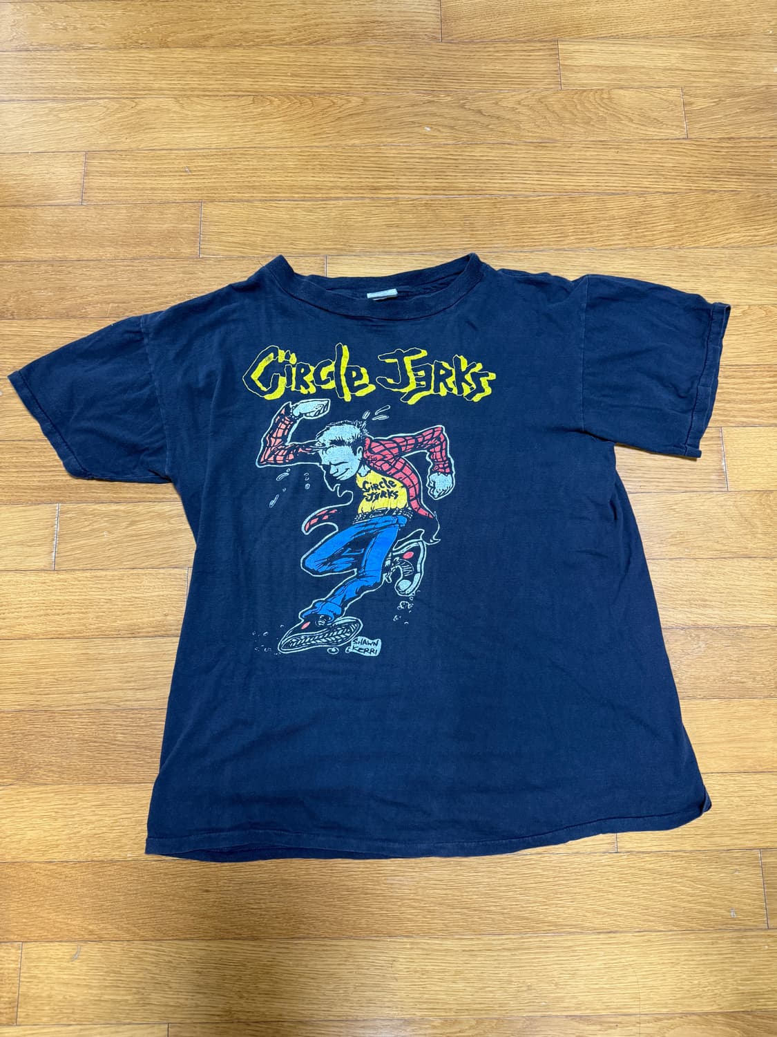 80s 90s 서클 저크스 밴드티 상품이미지1