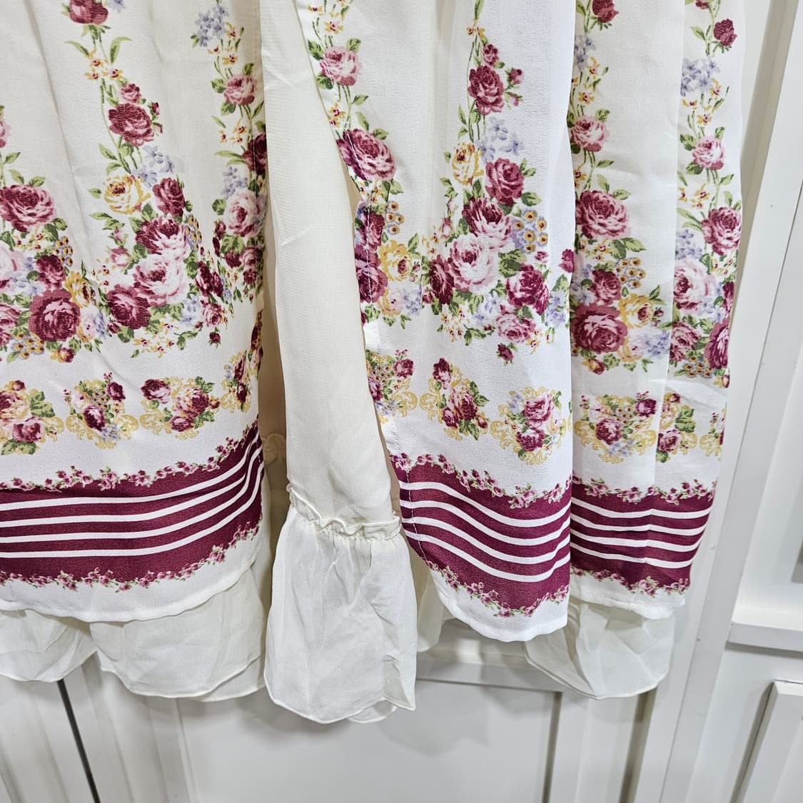 엑시즈팜(Axes femme) 플로럴 로즈 레이스 원피스 상품이미지6