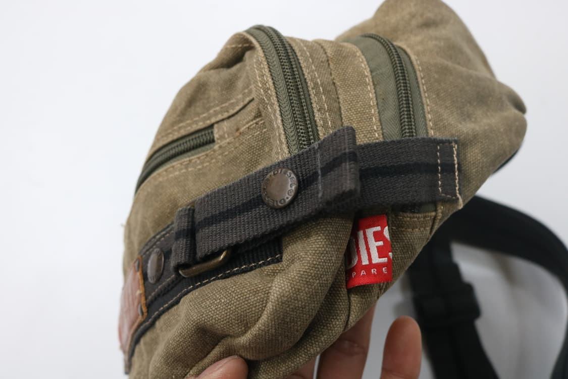 디젤(Diesel) 빈티지 캔버스 웨이스트백 (스페어 파츠 라인) 상품이미지7