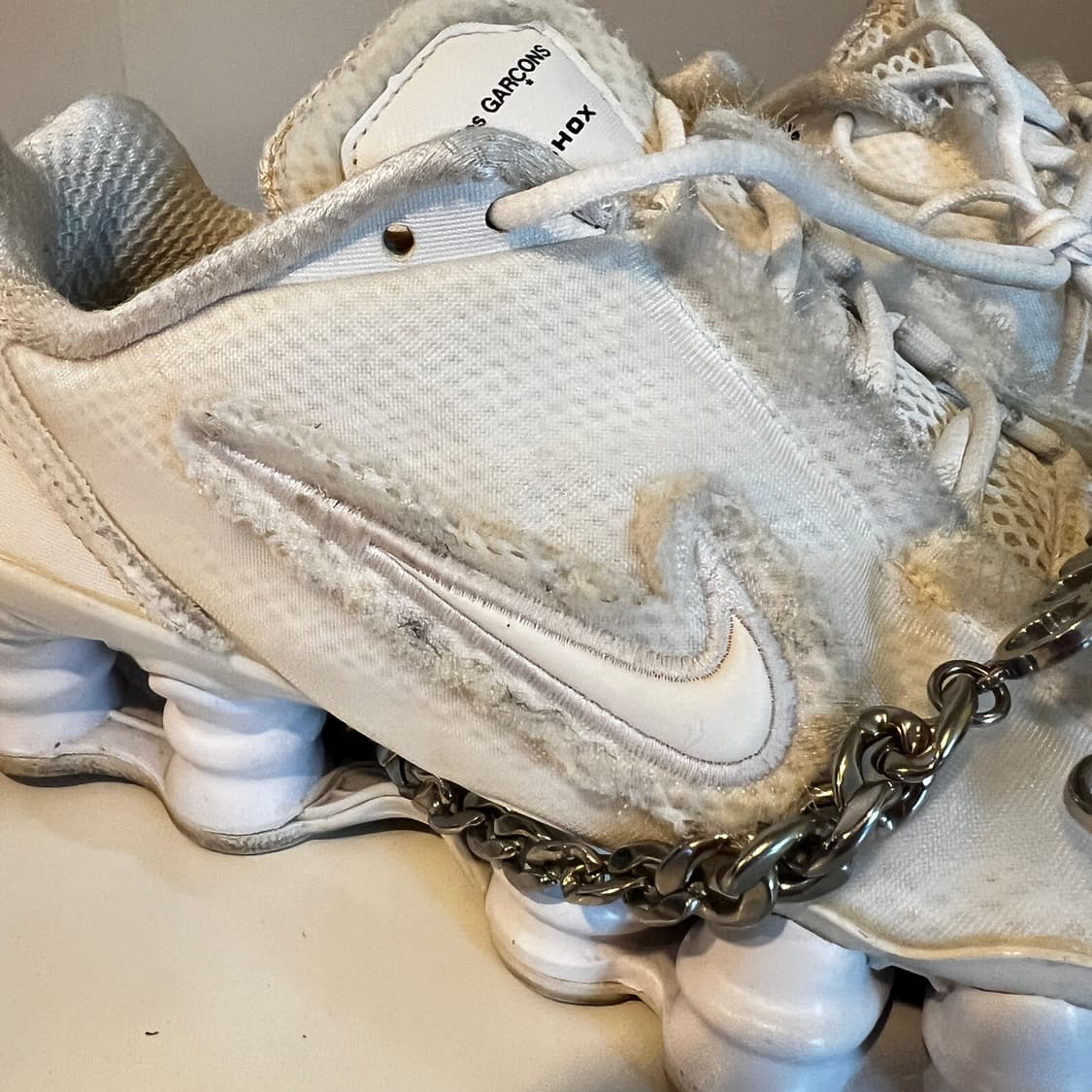 나이키x꼼데가르송 샥스 TL 상품이미지7