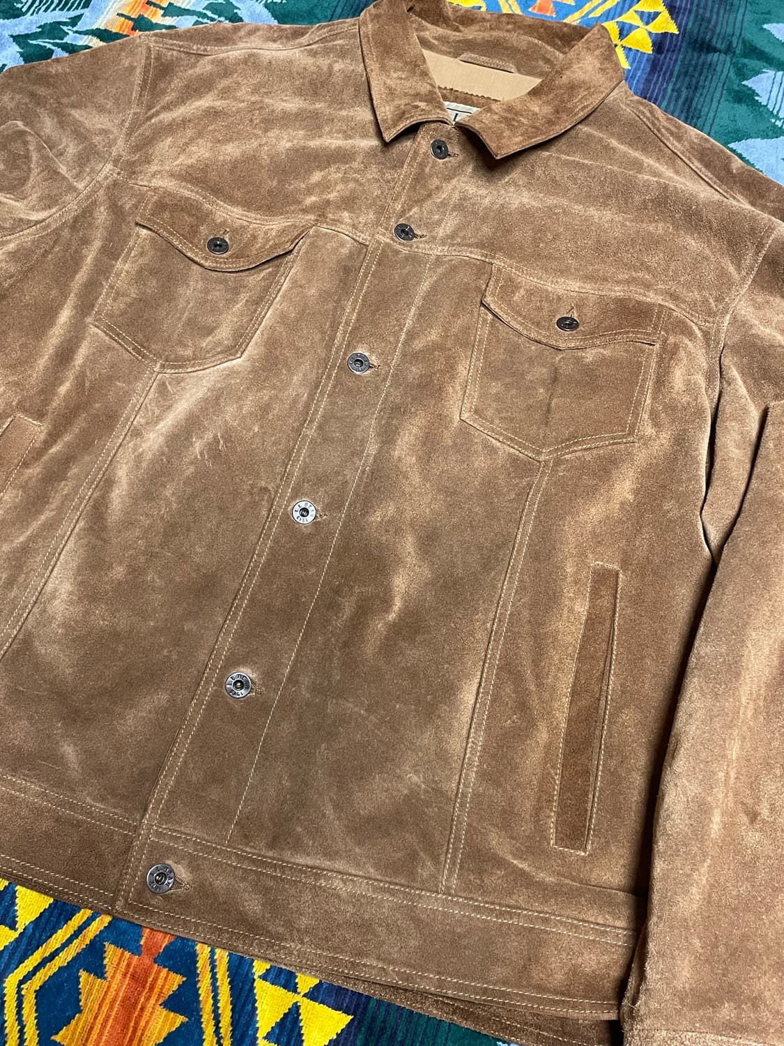 L.L.Bean suede Leather Trucker  xxl 상품이미지2