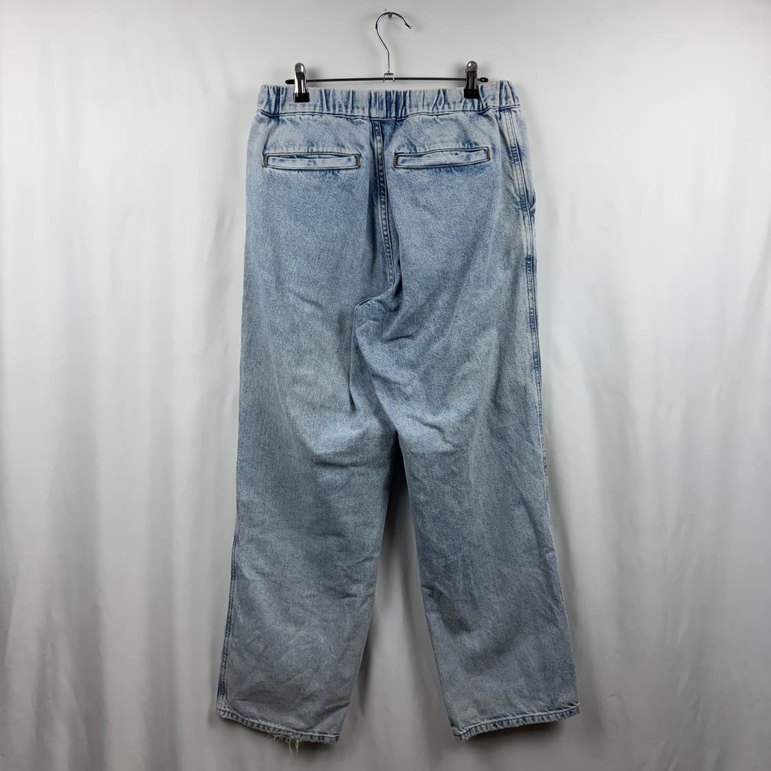 (31) 자라 밴딩 연청 데님 팬츠 상품이미지4