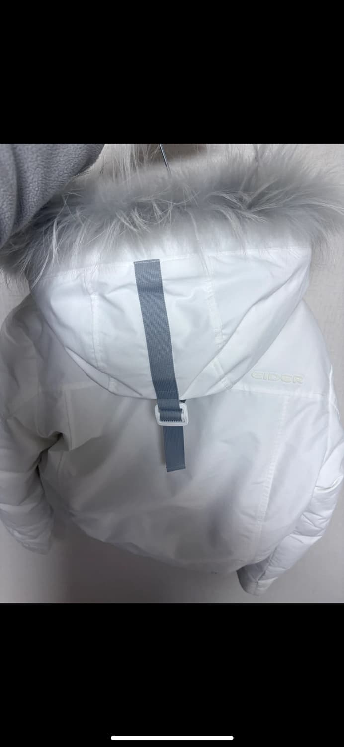 아이더 스투키패딩 2023 M 사이즈 화이트 상품이미지4