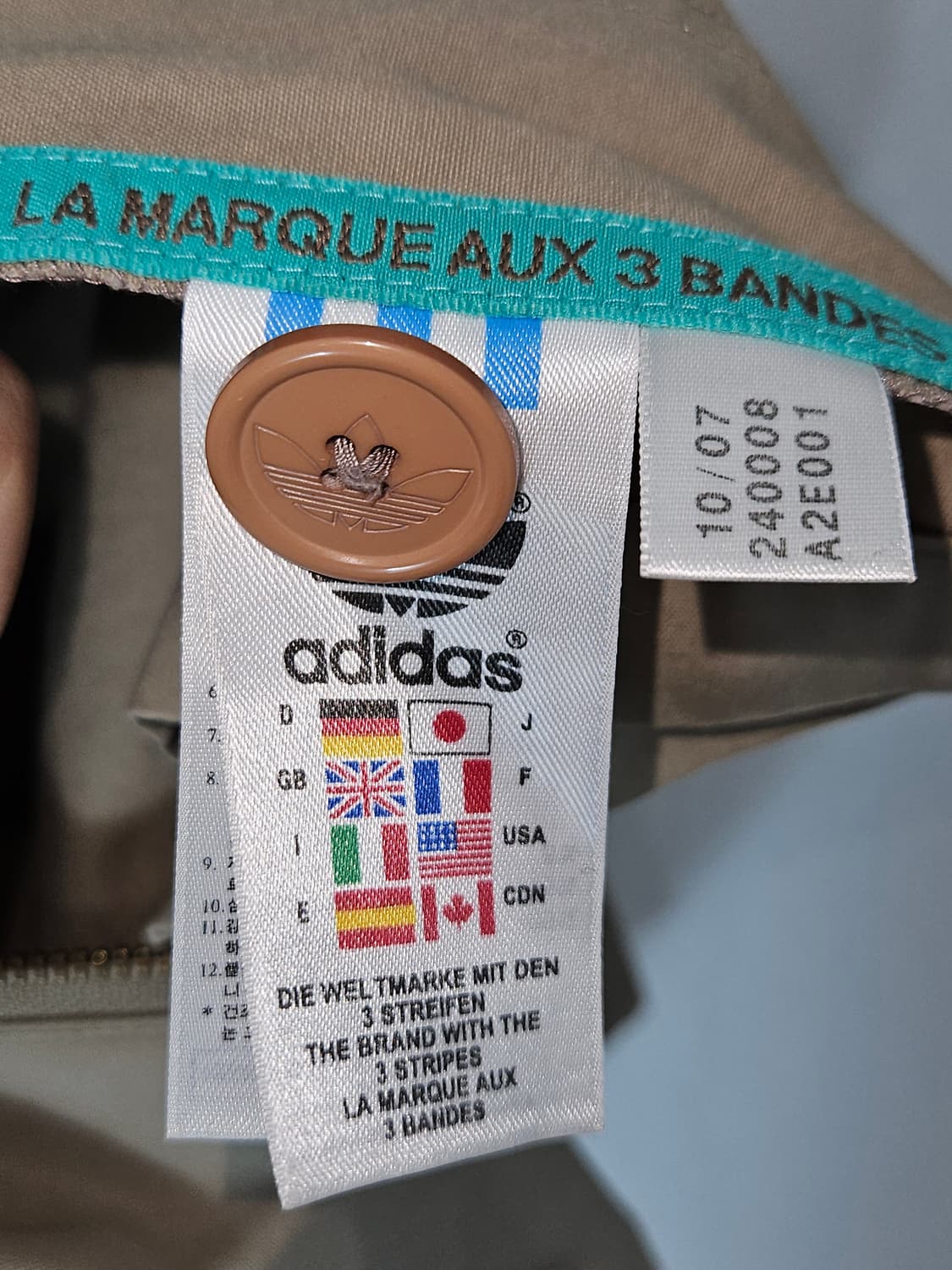 00s 아디다스 사파리 헌팅 초어코트 사파리자켓 멀티포켓 95 빈티지 상품이미지5