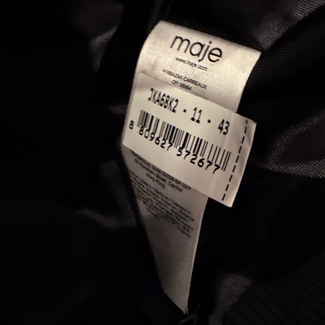 MAJE 마쥬 타탄체크 봄버 자켓 상품이미지4