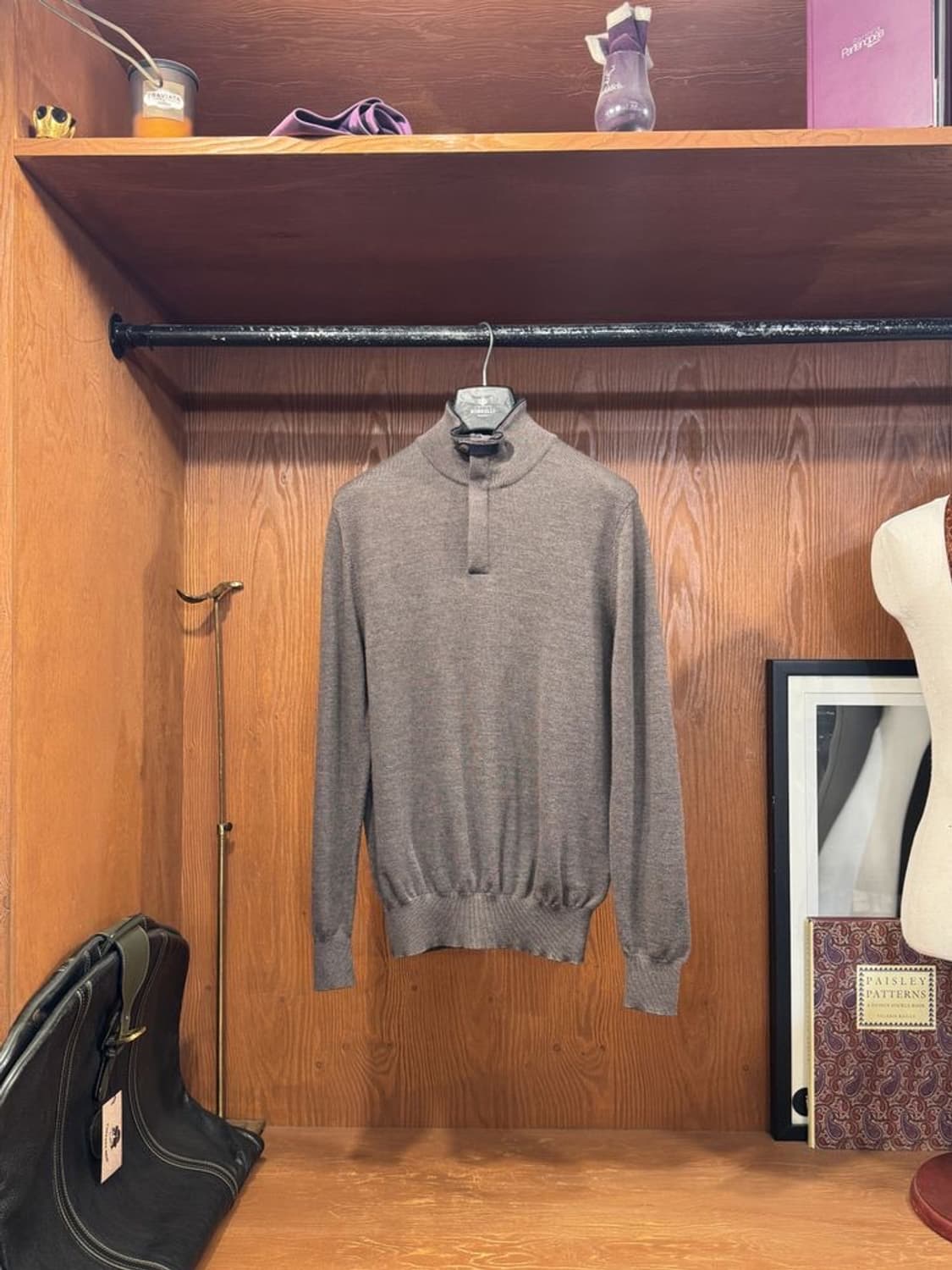 제냐 하이넥 니트 상품이미지1