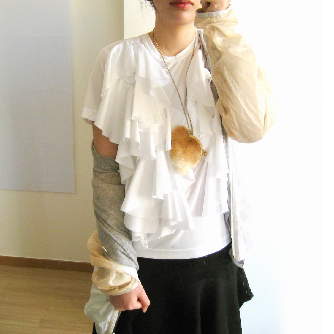 꼼데가르송 러플 티셔츠 2022 상품이미지2