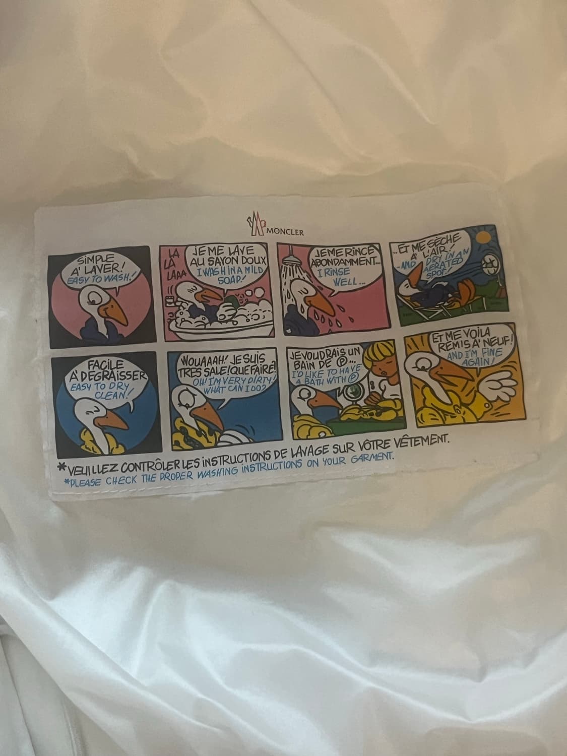 몽클레어 베제르(마야70) 화이트 2 상품이미지4