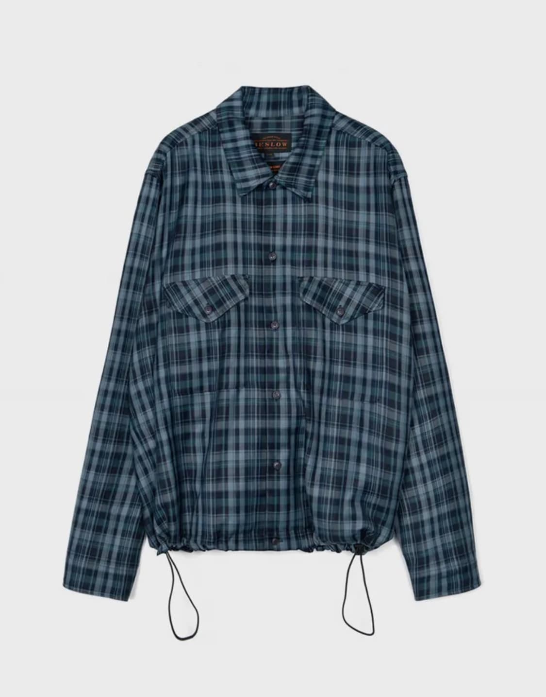 비슬로우 빅포켓 체크 자켓 L 상품이미지1