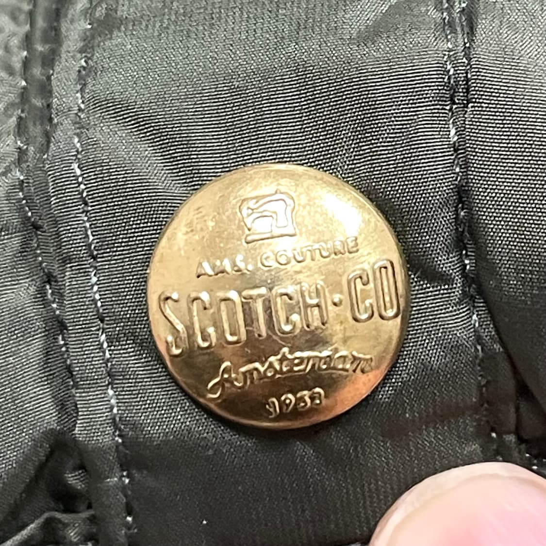 스카치앤소다 카키 퀼팅자켓 여성XXL 상품이미지6