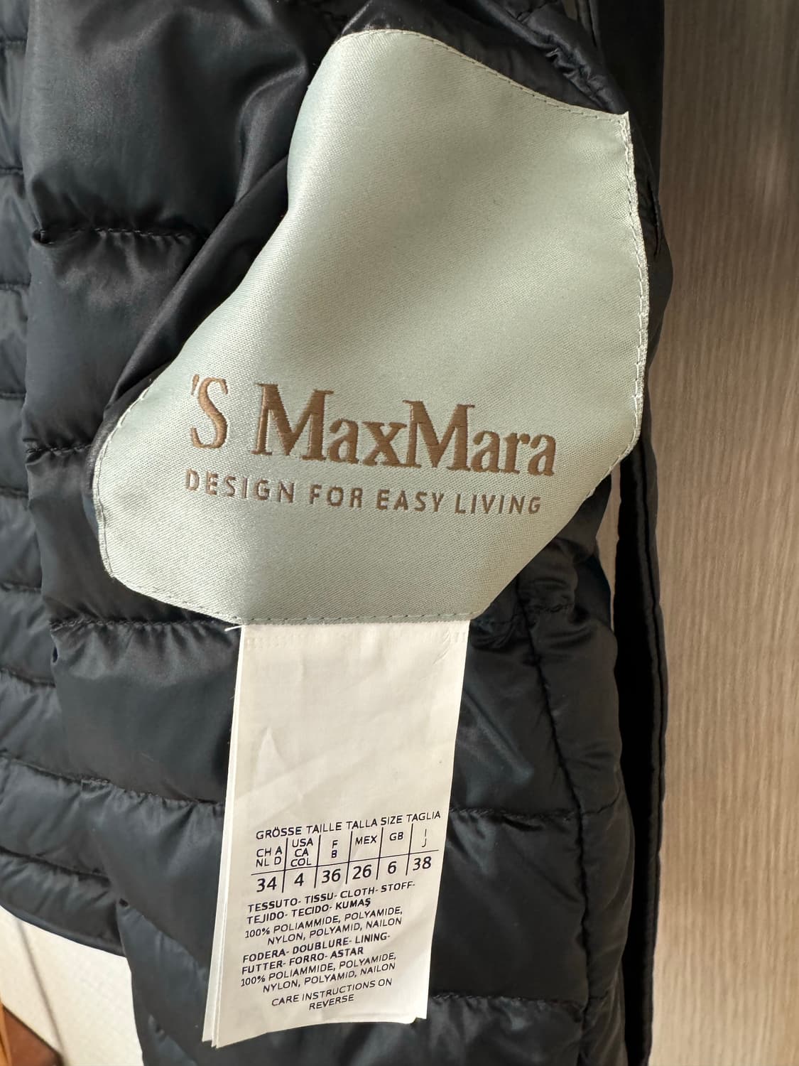 ‘s maxmara 경량 다운 상품이미지5