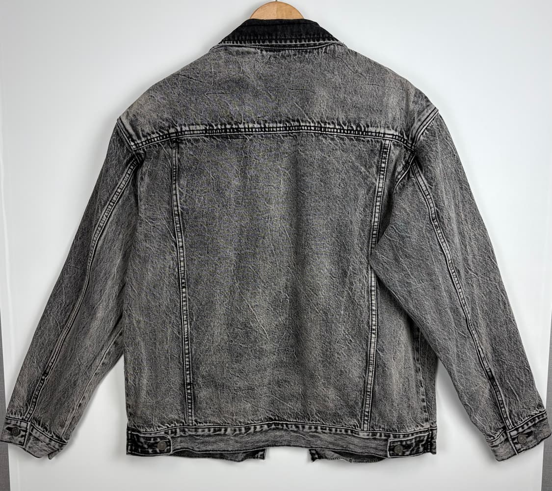 86로드 블랙 워싱 데님 자켓 상품이미지5