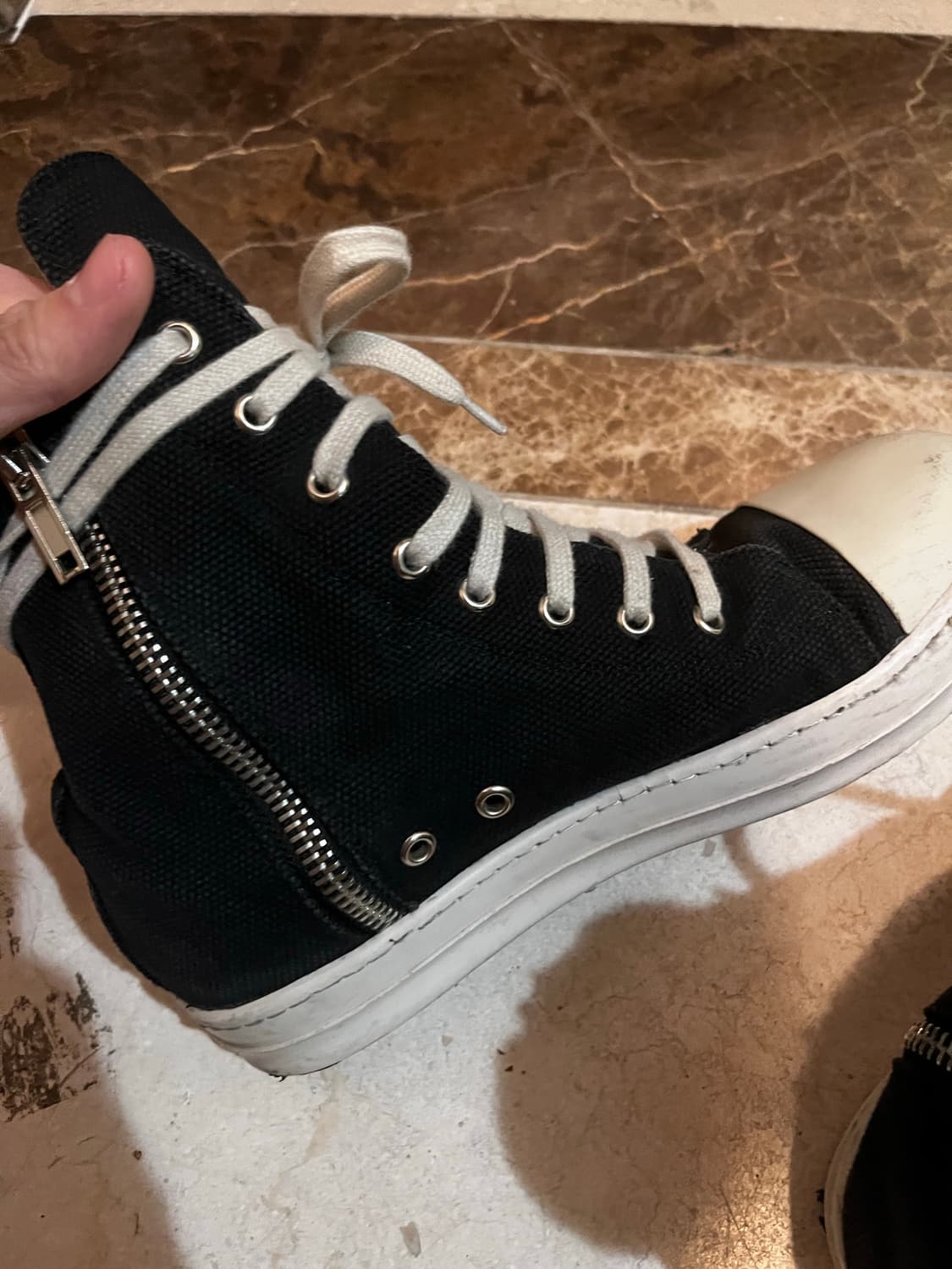 릭오웬스 라몬즈 하이 43(270) 상품이미지4