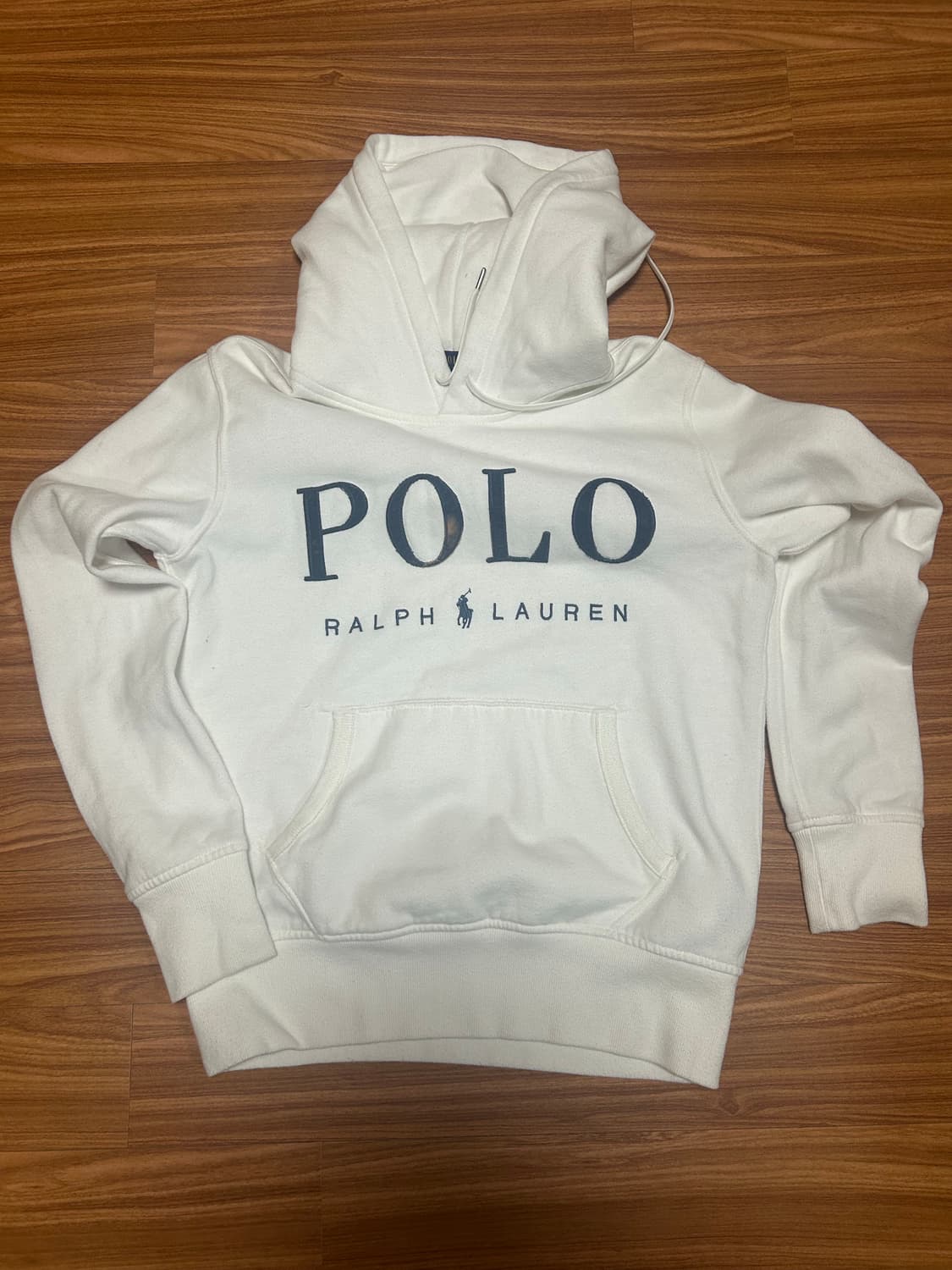 폴로 랄프로렌 레터링 후드티 팝니다 상품이미지1