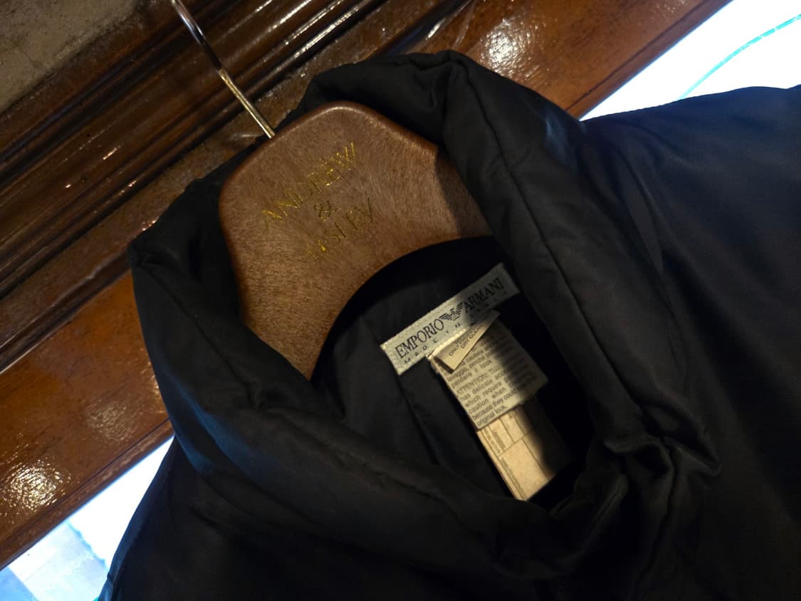 90'S 엠포리오 아르마니 푸퍼자켓 상품이미지5