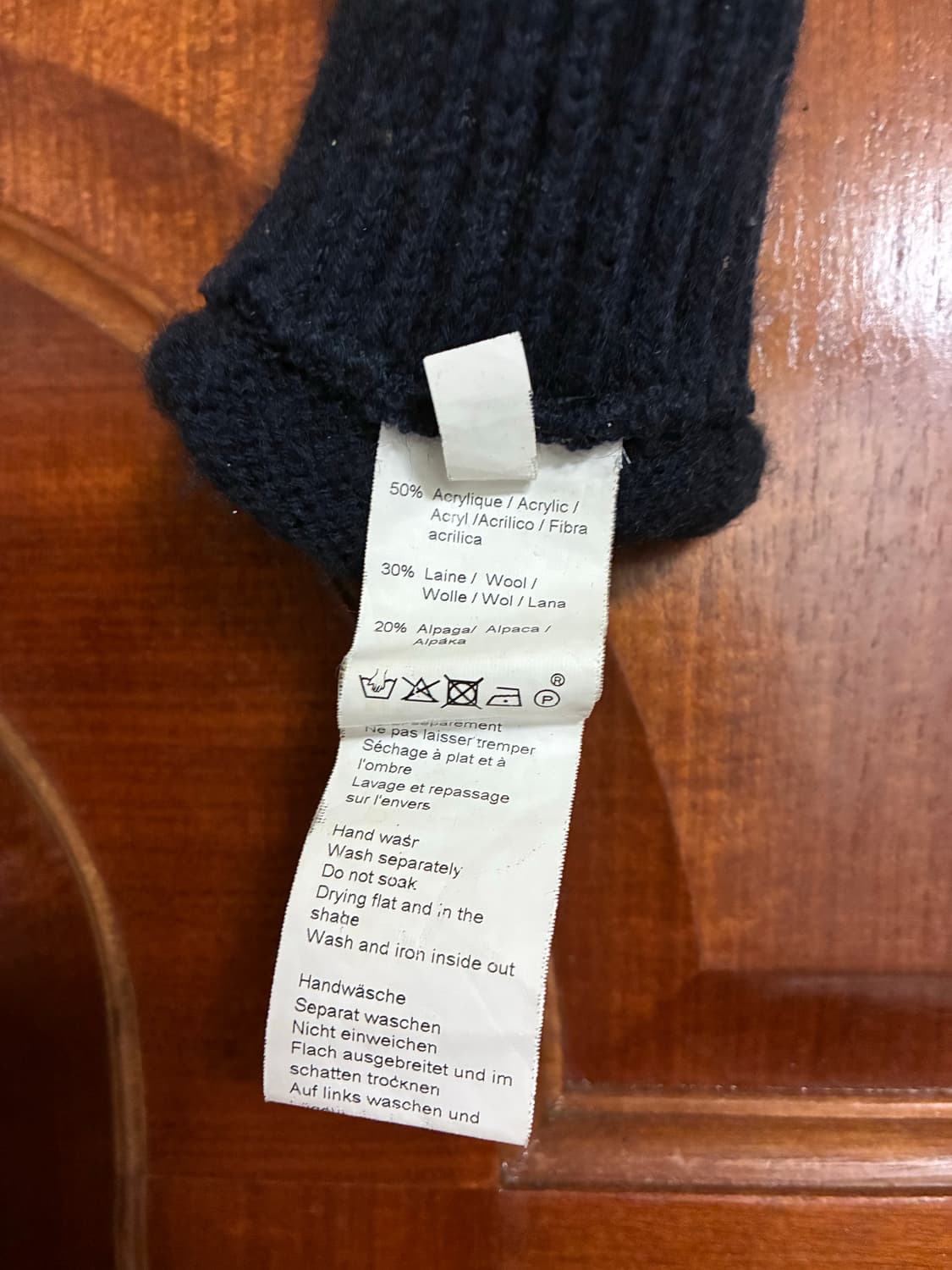 세인트제임스 네이비 장갑 상품이미지3