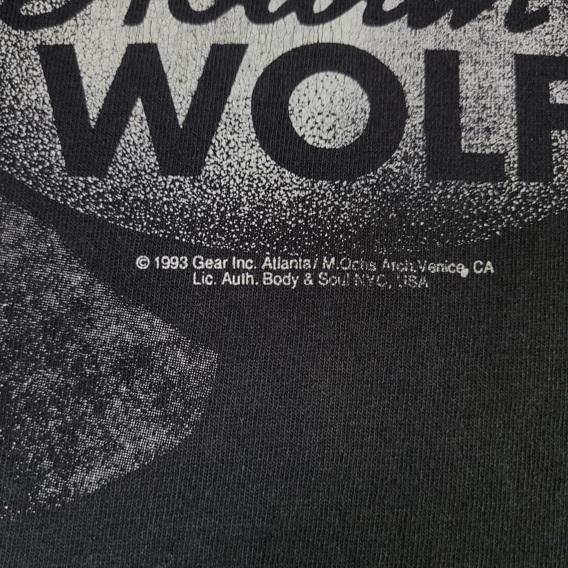 90s 하울링 울프 티셔츠 (빈티지 밴드티) 상품이미지4