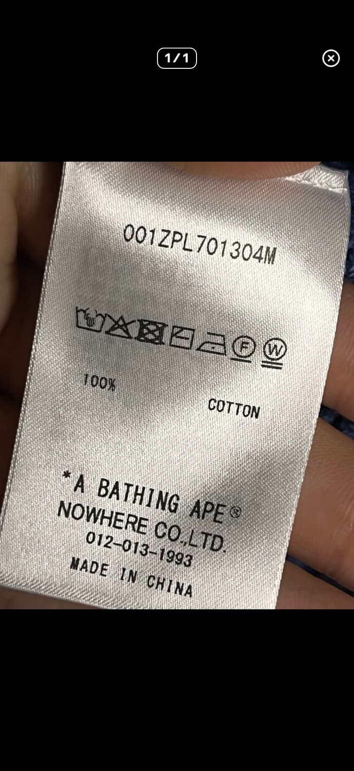 베이프 크로셰 샤크 풀 집 후드 블루 크로쉐 상품이미지4