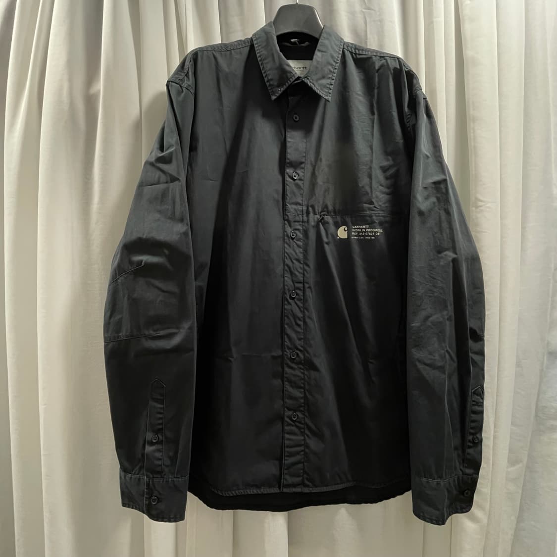 칼하트/ 콜맨 셔츠 블랙/ XL 상품이미지1